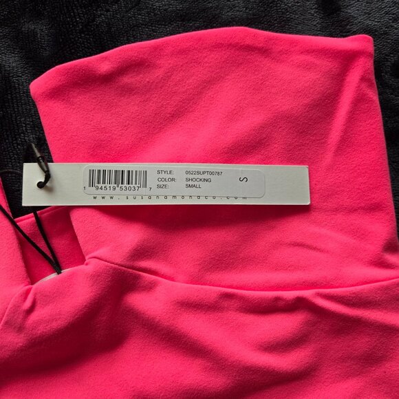 NWT Susana Monaco angled wire tube top, size S - Picture 3 of 6